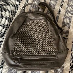 Vegan leather back pack